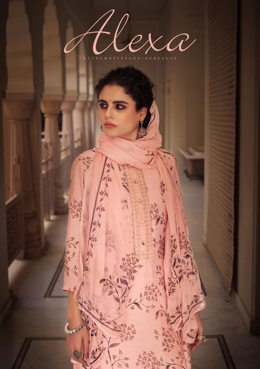 Alexa By Sargam Pure Cotton Silk Printed Embroidery Salwar Kameez Designs