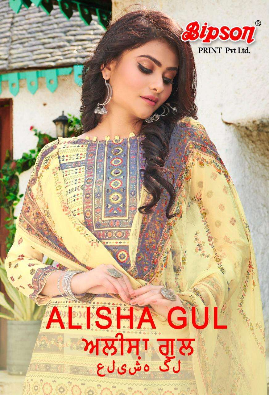 bipson prints alisha gul casual wear ladies suits collection wholesaler 