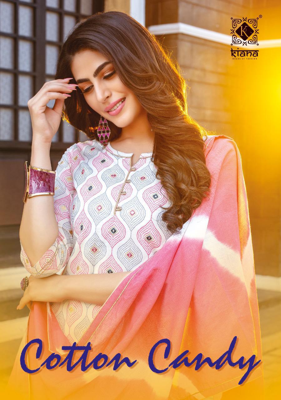 Kiana Cotton Candy Top Bottom With Dupatta Readymade Collection At Best Rate On Krishna Creation