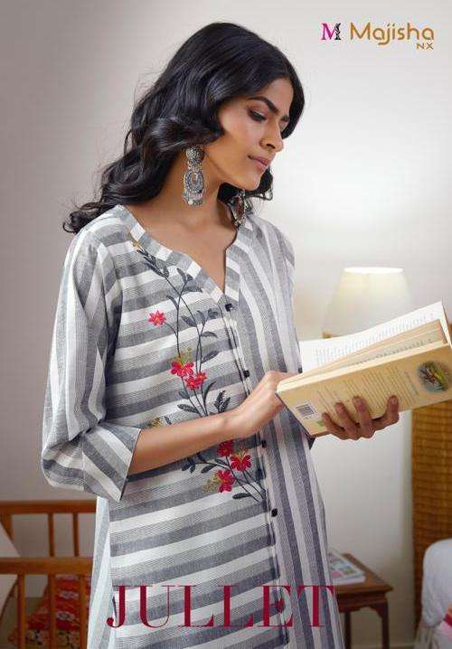 majisha nx jullet cotton kurti with pant lowest price at online 