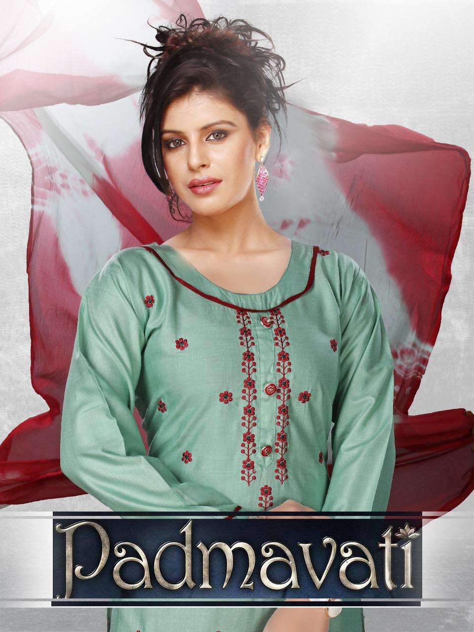 Padmavati by fashion talk heavy rayon readymade suit catalog collection wholesale best price