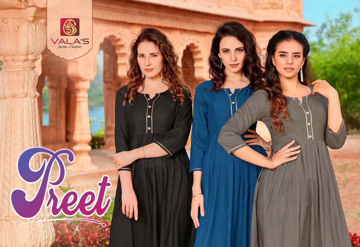 Preet By Valas Stylish Rayon Plain Classy Look Kurti Seller