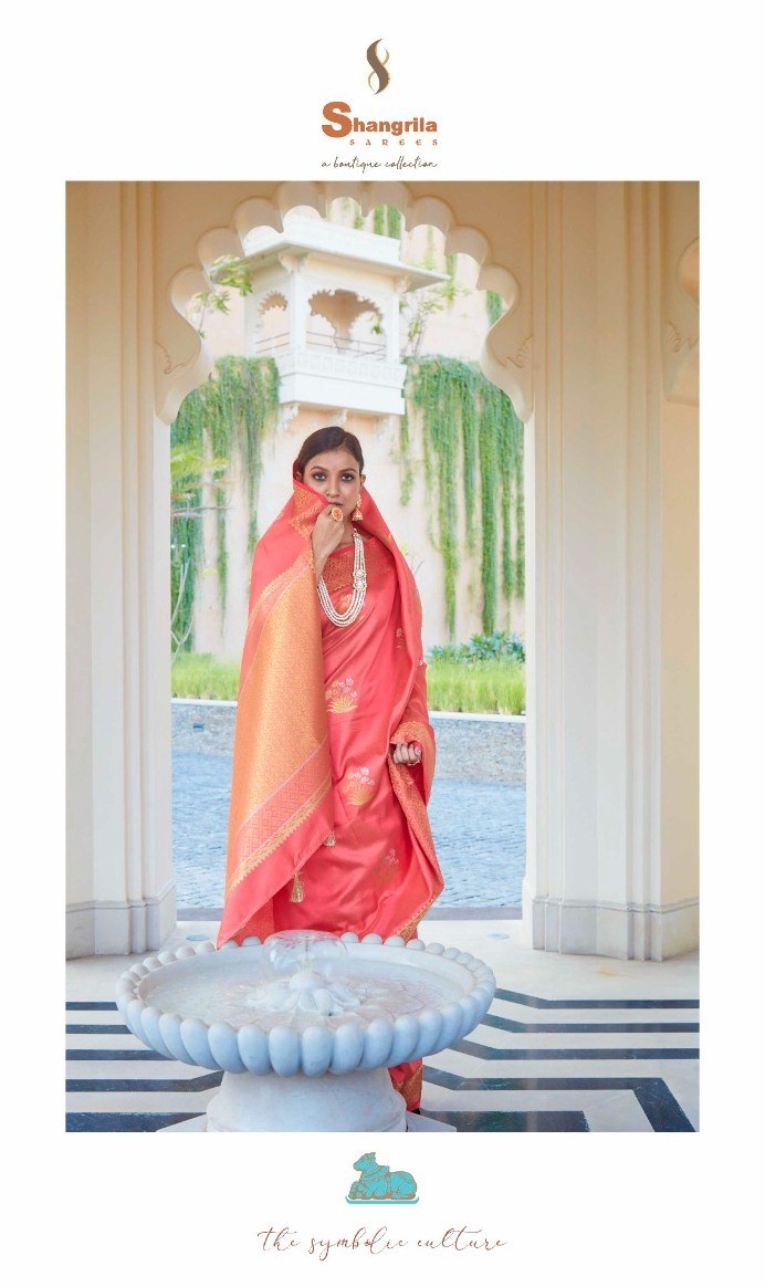 Shangrila Karaikudi Silk Exclusive Kanjivaram Zari Silk Saree At Affordable Price