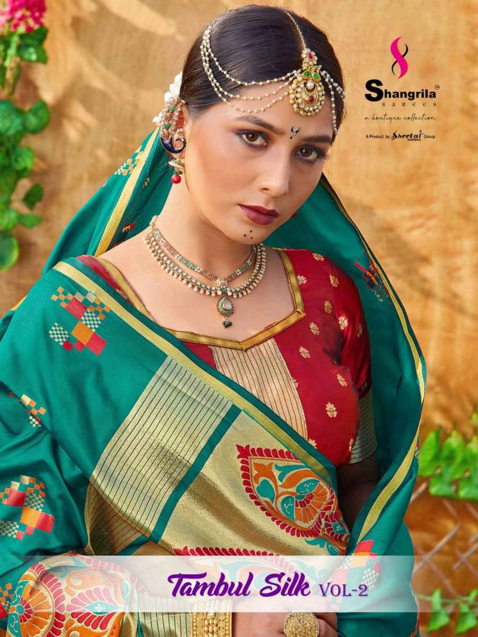 shangrila tambul silk vol 2 rich pallu silky summer wear wedding saree collection