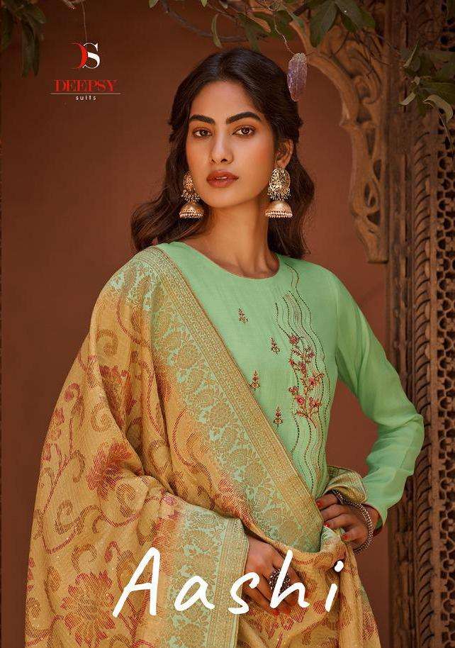 aashi by deepsy pure muslin silk embroidery salwar kameez