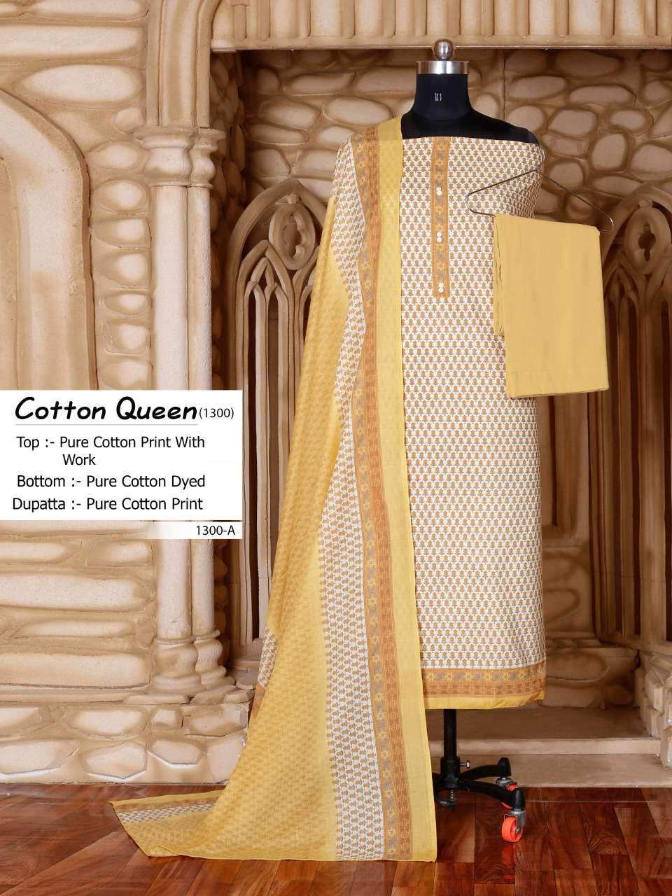 cotton queen 1300 by bipson cotton summer dress materials