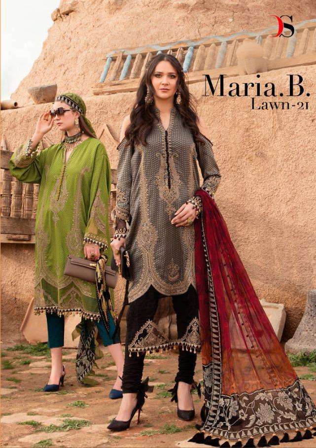 maria b lawn 21 by deepsy cotton pakistani salwar kameez