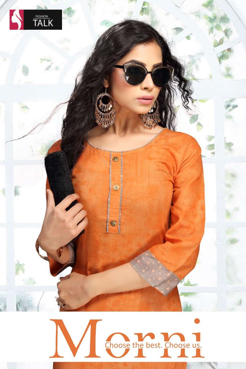 Morni by fashion talk heavy cotton kurti with pant Catalog Collection Wholesaler Lowest Best Price In Ahmedabad Surat Chennai India Uk Usa Malaysia Singapore Canada Australia