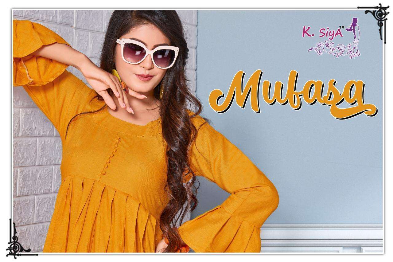 mubasa by k siya heavy rayon kurt Catalog Collection Wholesaler Lowest Best Price In Ahmedabad Surat Chennai India Uk Usa Malaysia Singapore Canada Australia