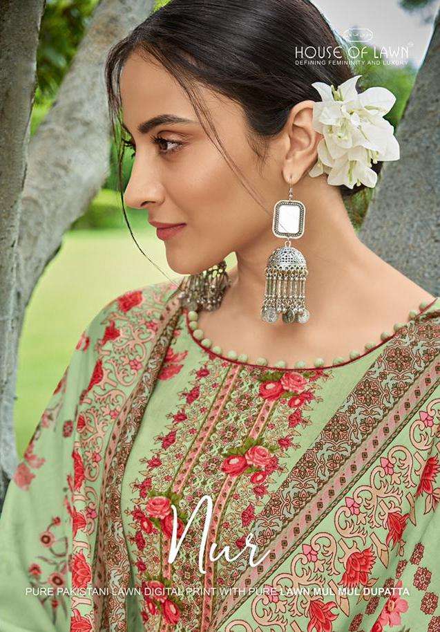 mumtaz arts nur pakistani lawn digital printed dresses collection