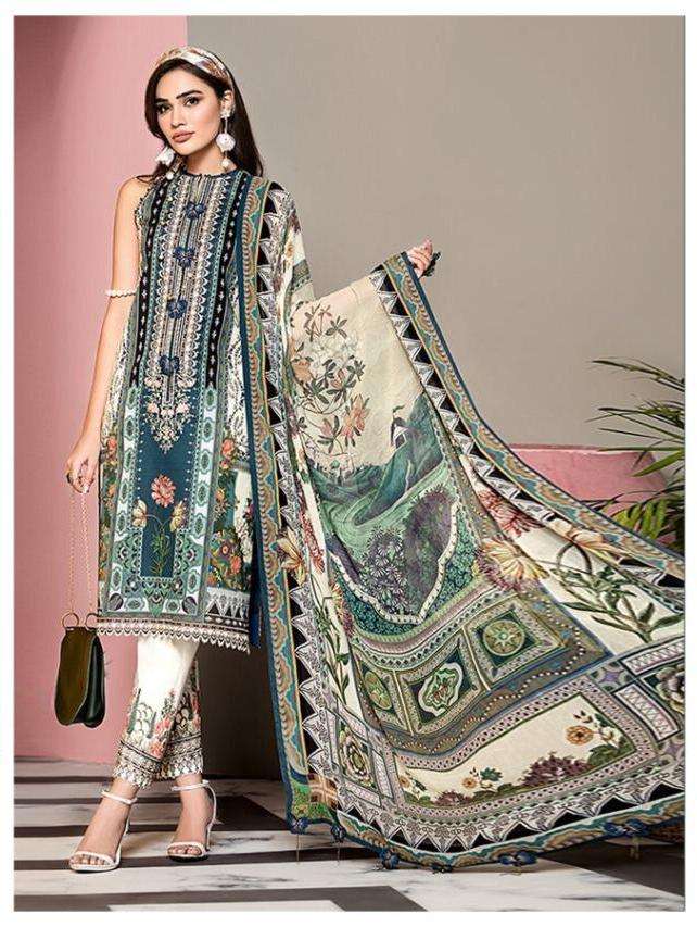 ramsha vivo anaya 2020 cambric cotton pakistani salwar kameez