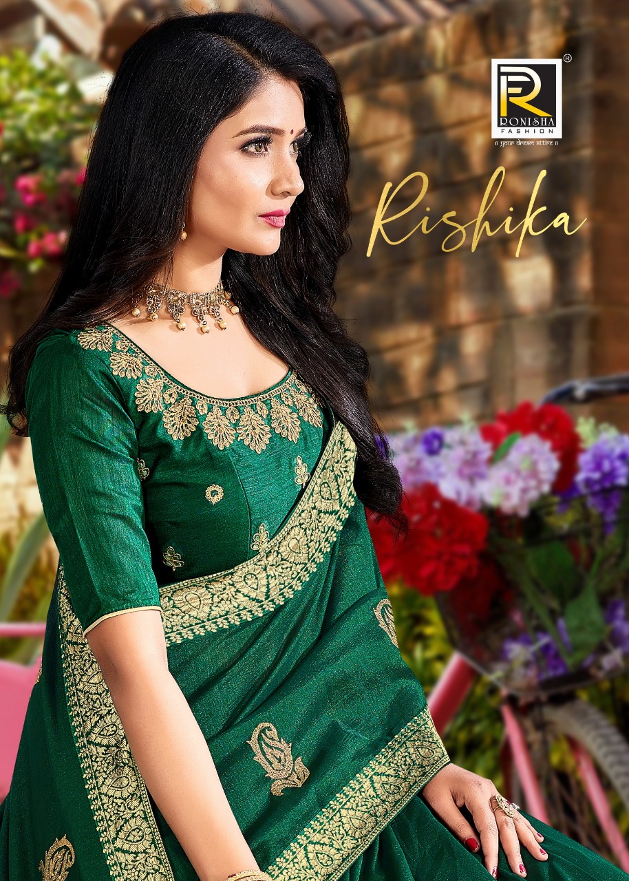 Ranjna Saree Presents Rishika Vichitra Silk Saree At Best Price In Surat Market