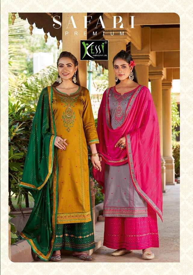 safari premium by kessi jam silk embroidery classy look salwar kameez