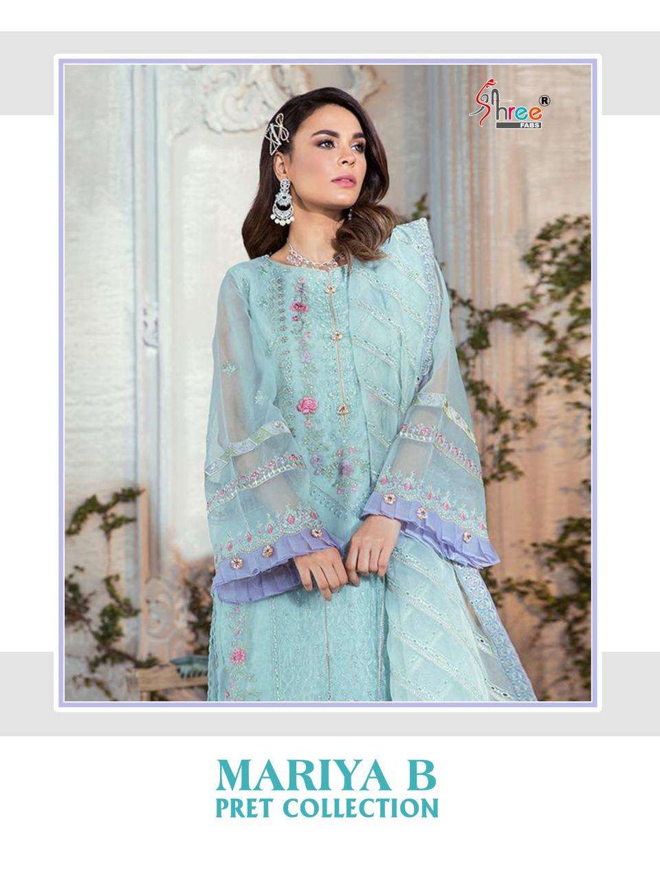 shree fabs maria b pret collection summer wear pakistani dresses