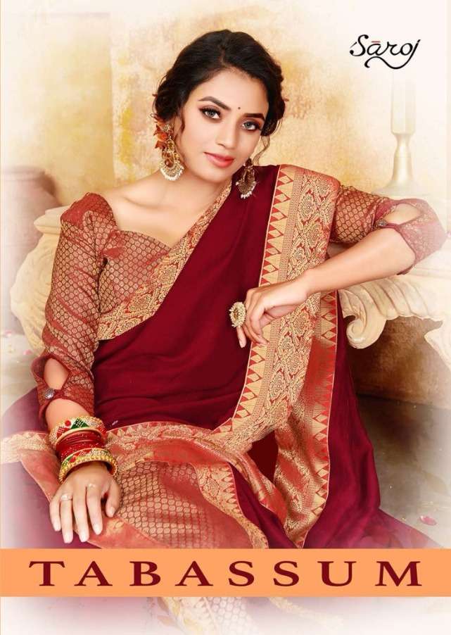 tabassum by saroj vichitra silk classy look fancy sarees