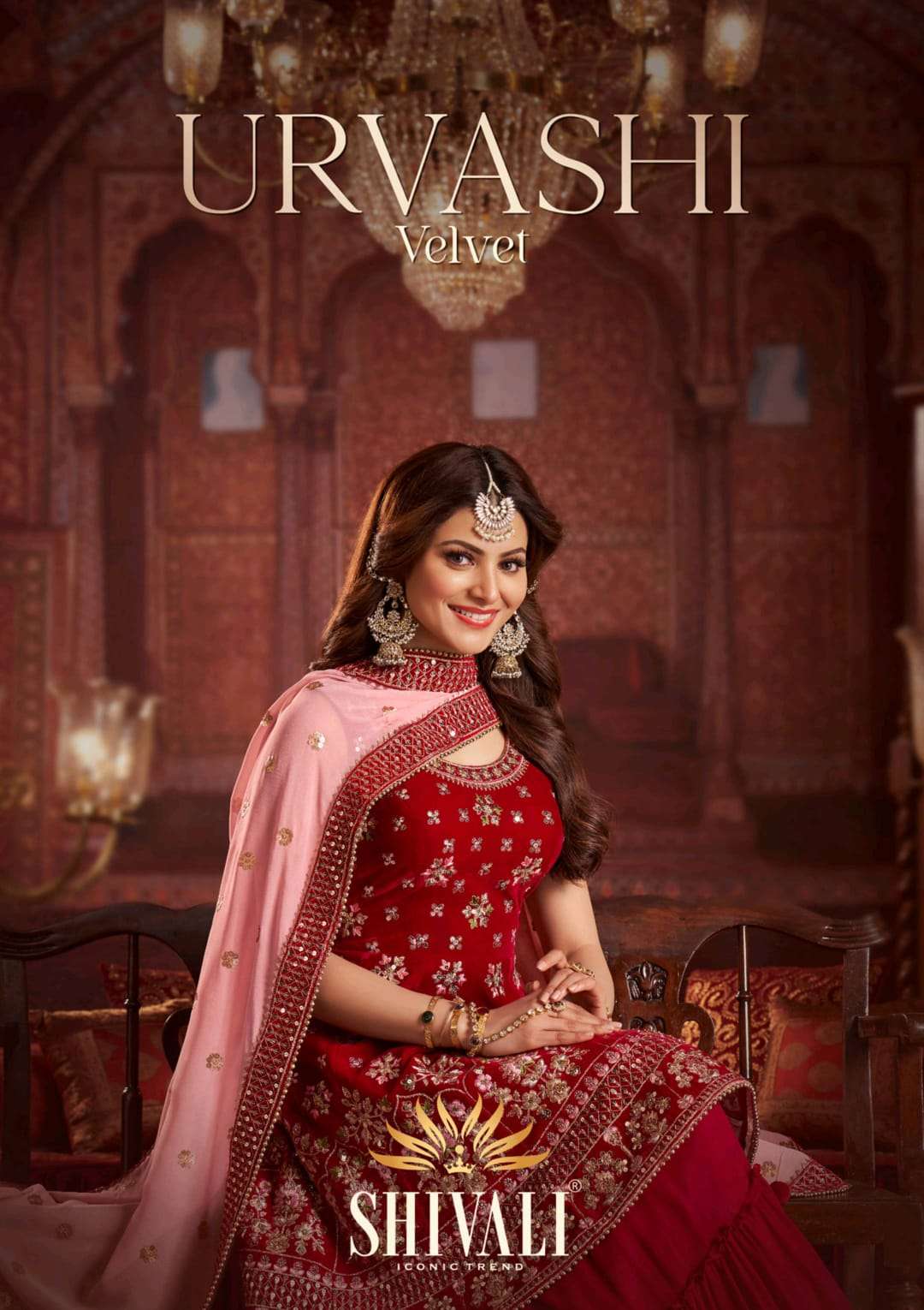 urvashi velvet by shivali eid special readymade garara suits wholesaler