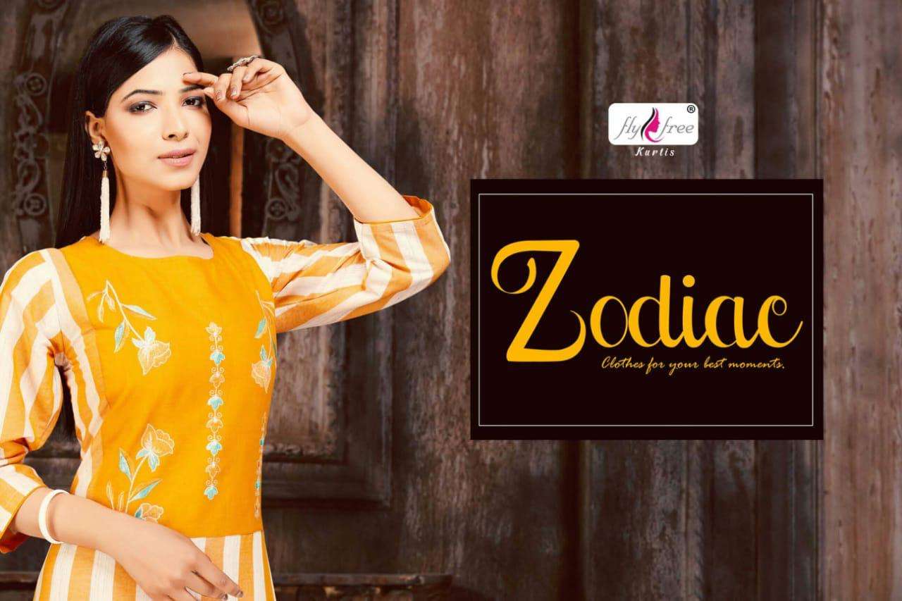 zodiac by fly free heavy rayon stripes kurti Cataolog Collection Wholesaler Best Rate In Ahmedabad Surat Chennai India Uk Usa Malaysia Singapore Canada Australia