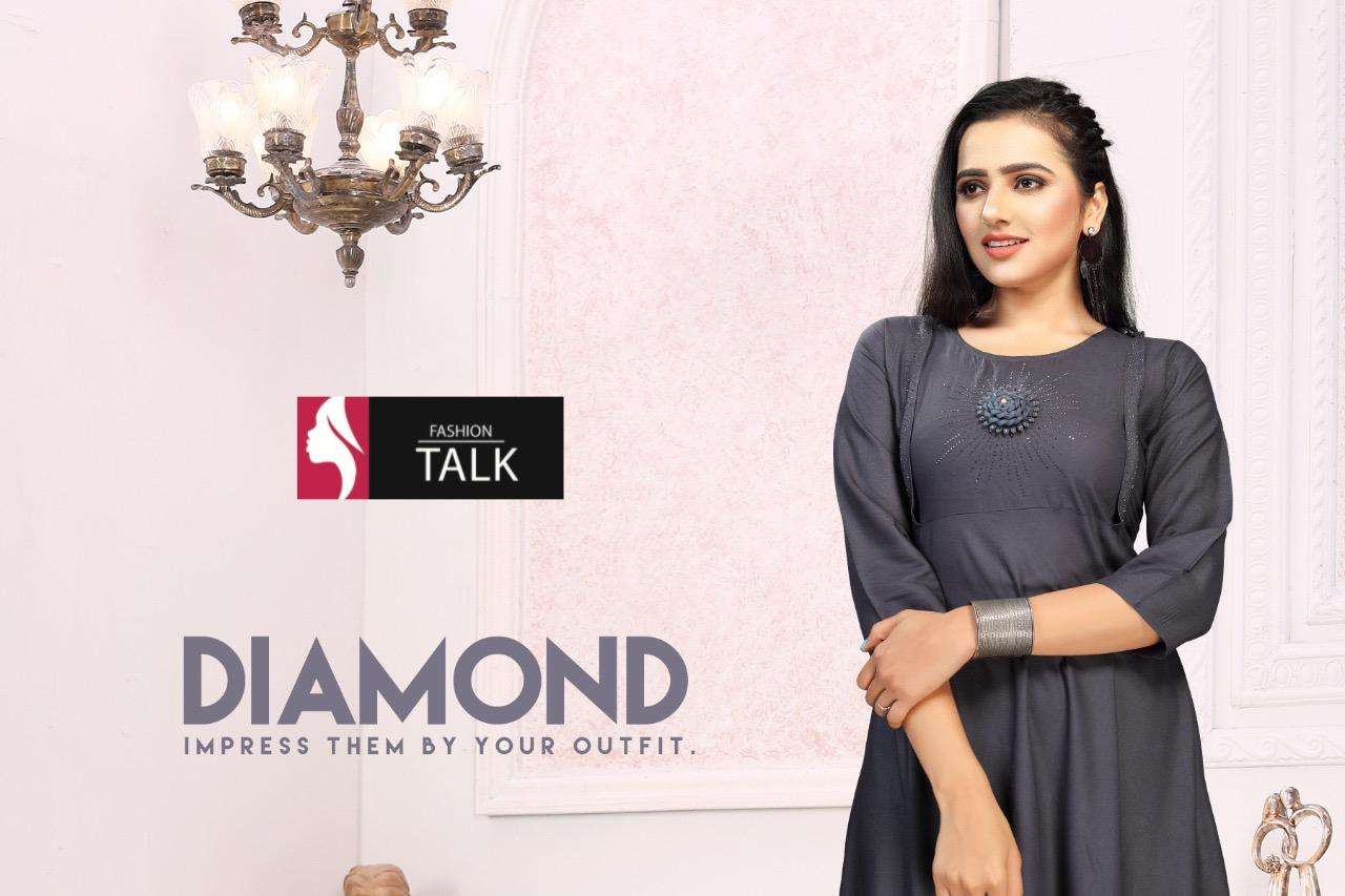 Daimond by fashion talk heavy rayon flair kurti Catalog Collection Wholesaler Lowest Best Price In Ahmedabad Surat Chennai India Uk Usa Malaysia Singapore Canada Australia