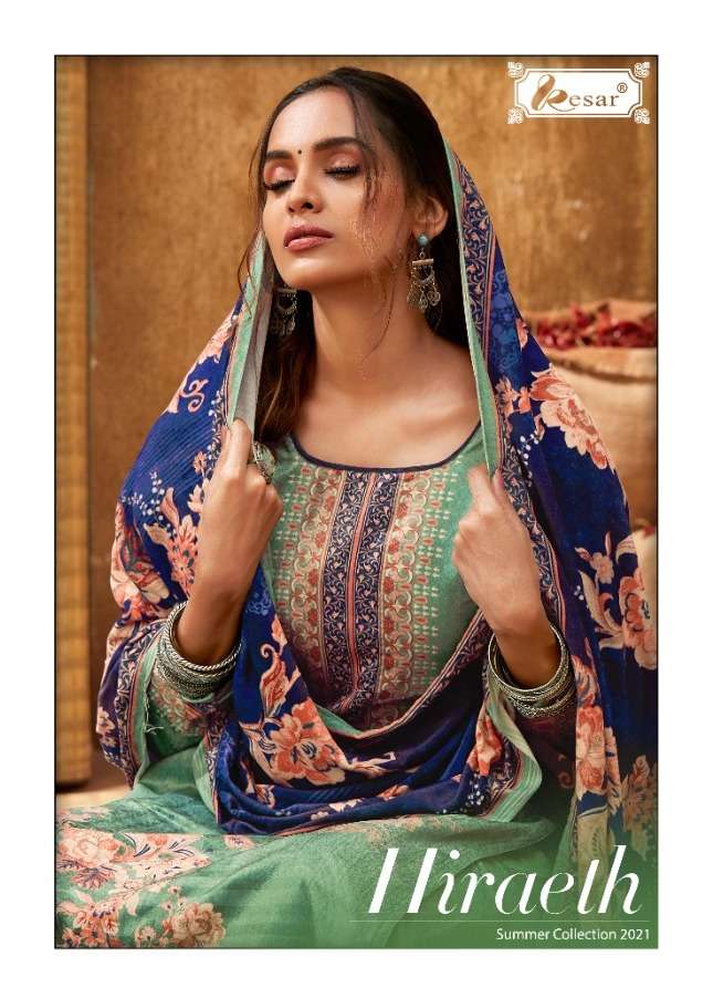 hiraeth by kesar cotton silk summer 2021 salwar suits