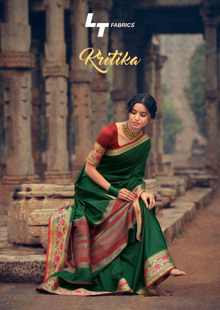 kritika by lt fashion handloom silk classy look sarees