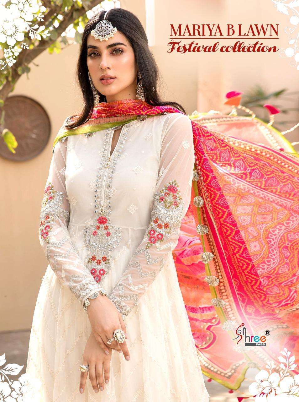 mariya b lawn festival by shree fabs lawn cotton pakistani fancy dresses