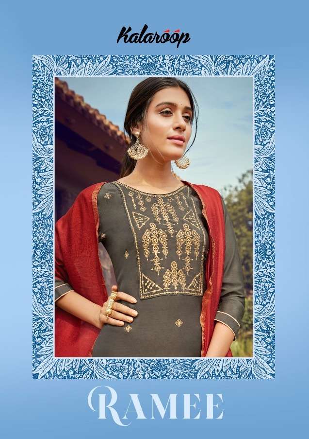 ramee by kalaroop muslin readymade salwar kameez collection