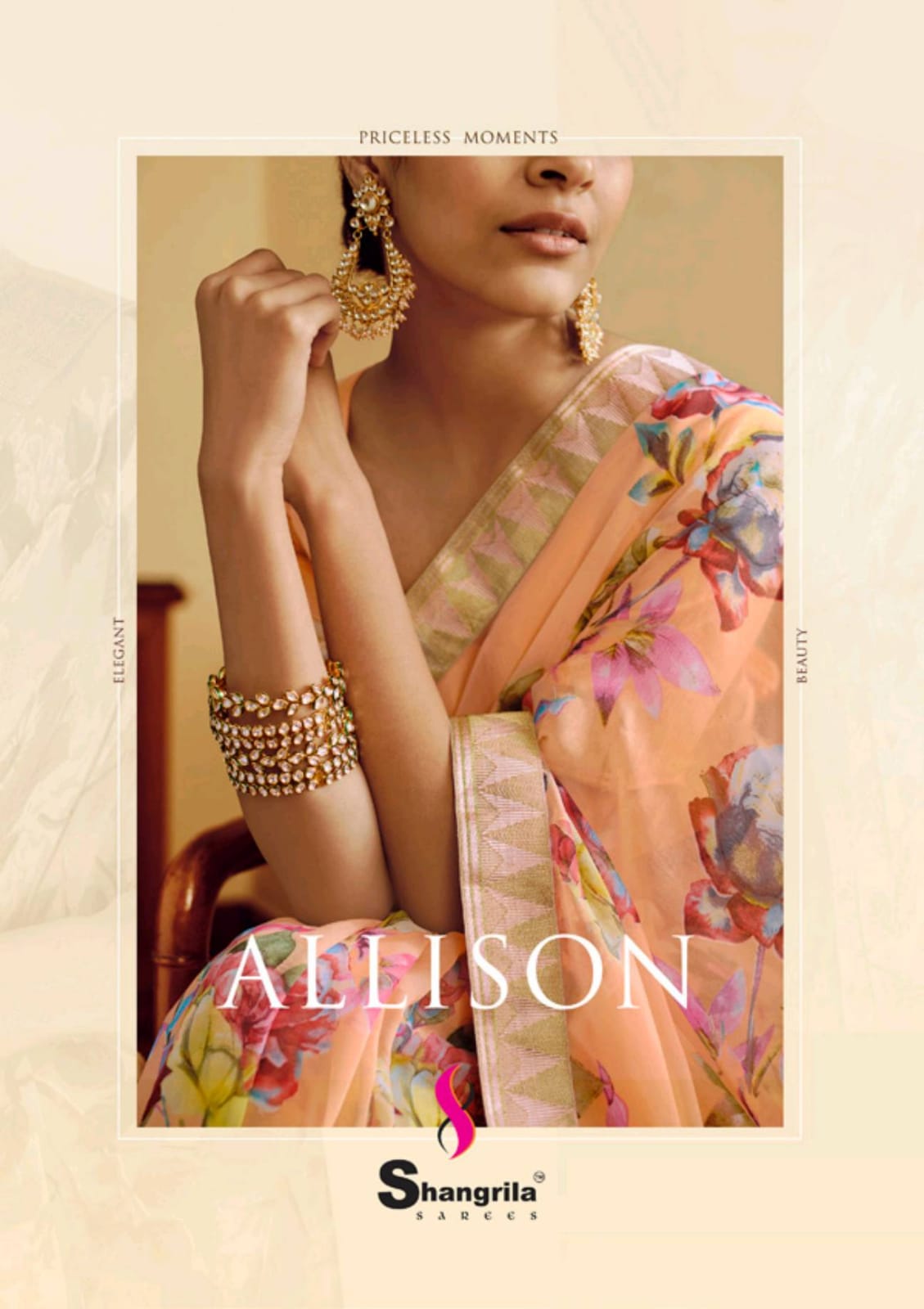 Shangrila Allison Soft Georgette Digital Print Saree At Best Price In Surat