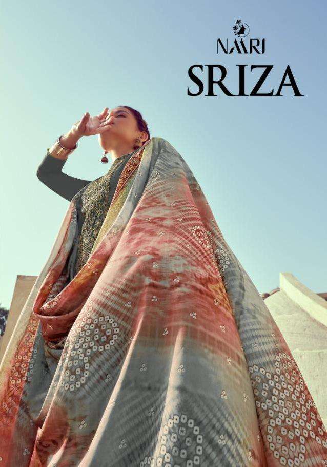 sriza by naari chinon silk casual wear fancy salwar kameez