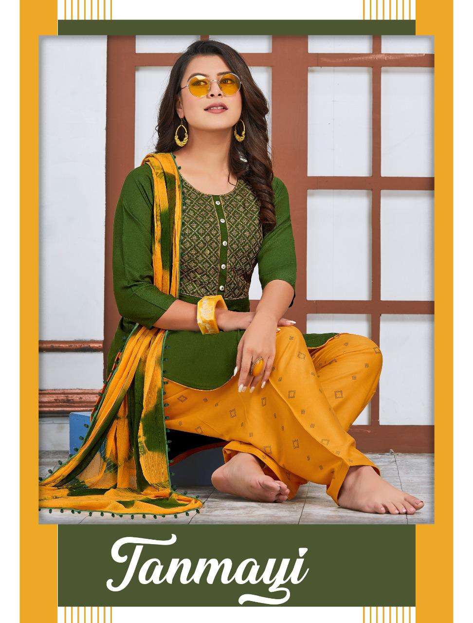 tanmayi by trendy heavy rayon readymade suit Catalog Collection Wholesaler Lowest Best Price In Ahmedabad Surat Chennai India Uk Usa Malaysia Singapore Canada Australia