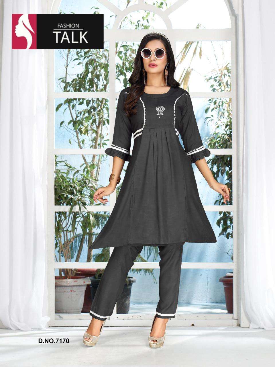 zara by fashion talk heavy rayon slub kurti with pant work Catalog Collection Wholesaler Lowest Best Price In Ahmedabad Surat Chennai India Uk Usa Malaysia Singapore Canada Australia