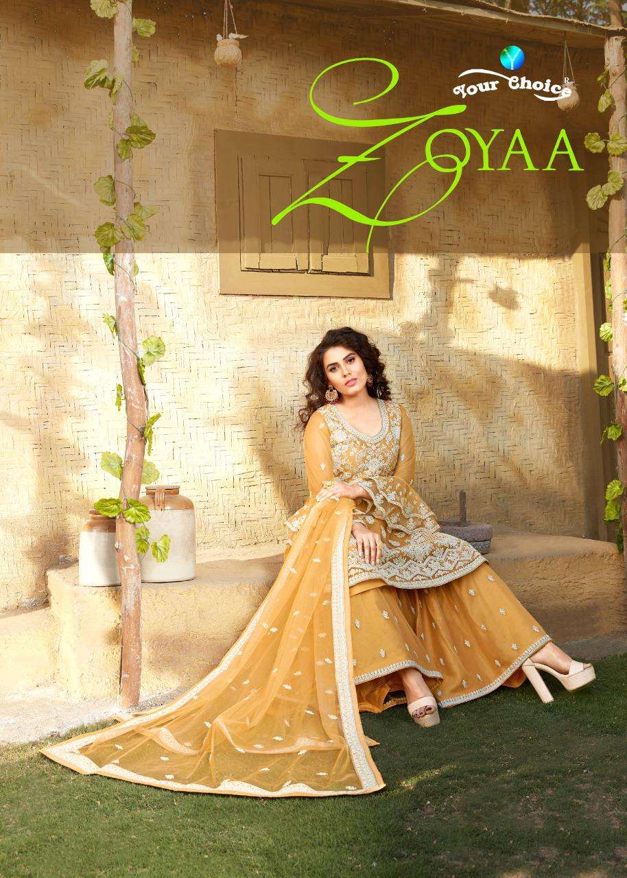 zoyaa by your choice exclusive garara salwar suits