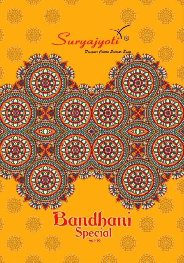 Bandhani Special Vol 10 By Suryajyoti Printed Suits Wholesaler