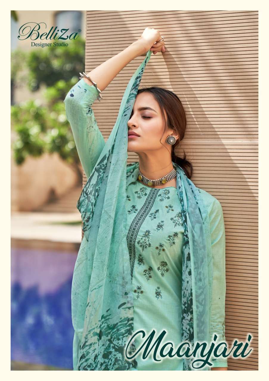 Belliza Maanjari Cotton Casual Suits Wholesaler