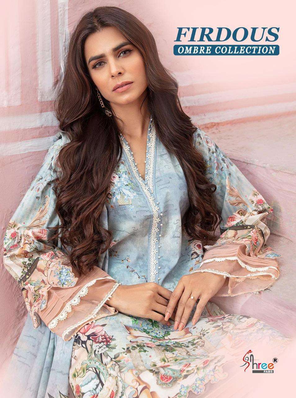 Firdous Ombre By Shree Fabs Cotton Pakistani Fancy Dresses