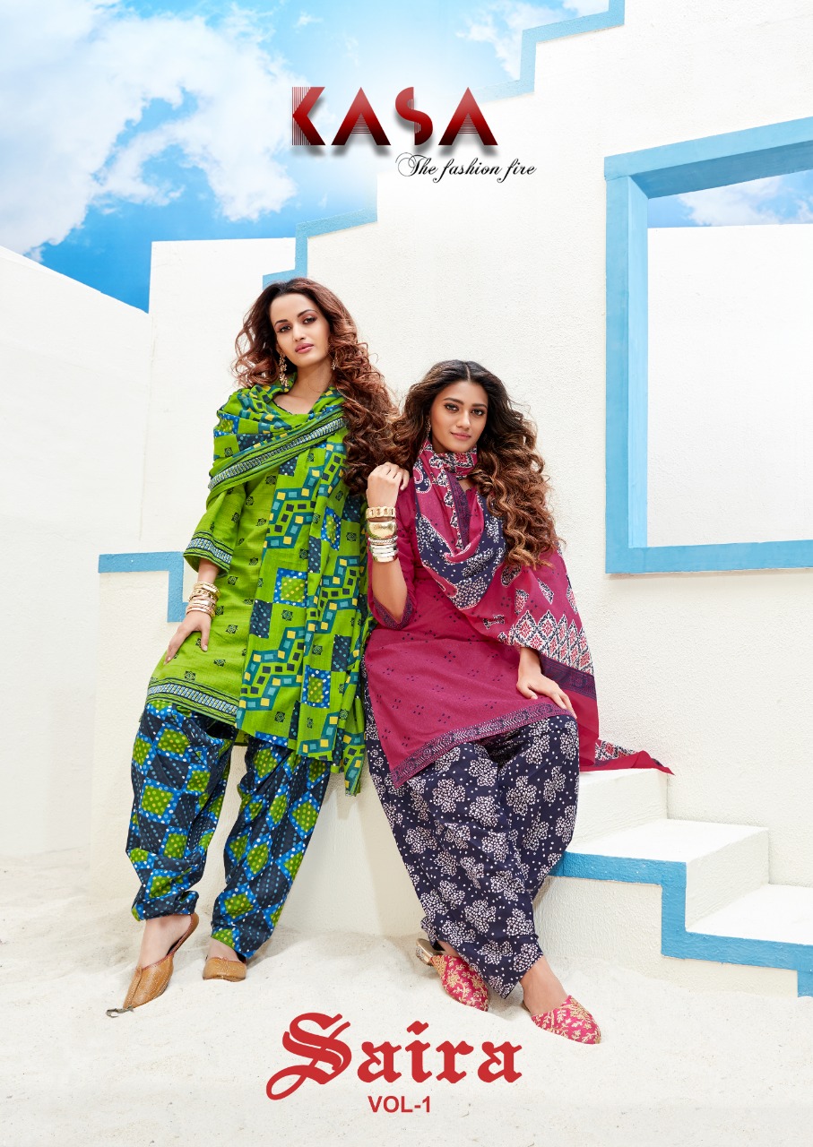 Kasa By Suryajyoti Saira Vol 1 Exclusive Readymade Cotton Salwar Suits Exporter