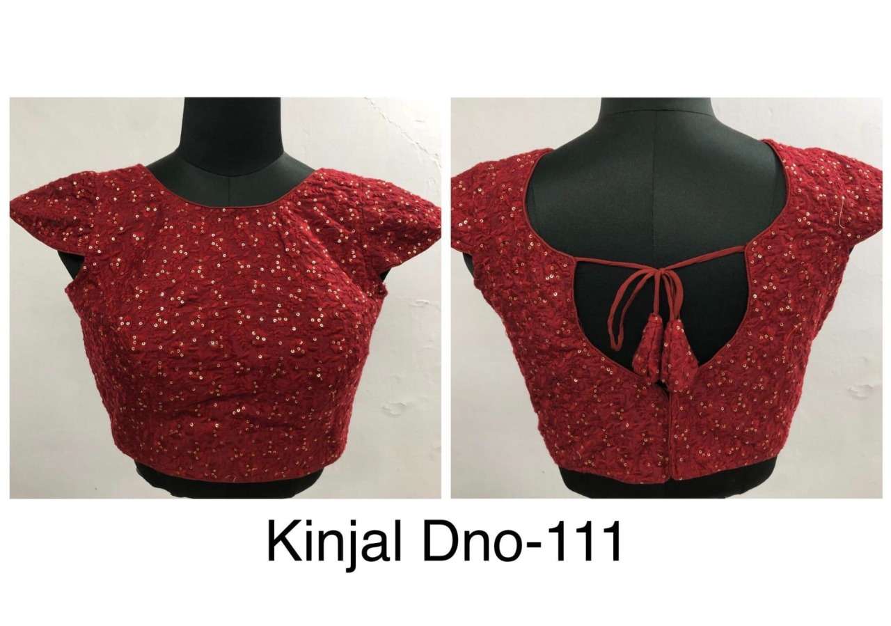 Kinjal Fancy Readymade Blouse Manufacturer In Surat Market