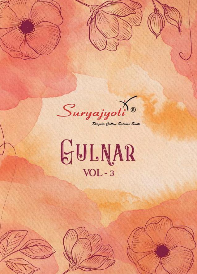 Suryajyoti Gulnar Vol 3 Rayon Print Exclusive Dress Materials Catalogs