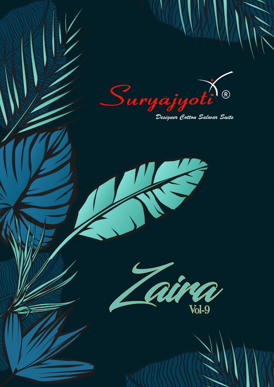 Suryajyoti Launching Zaira Vol 9 Jam Satin Casual Wear Dress Materials At Affordable Price