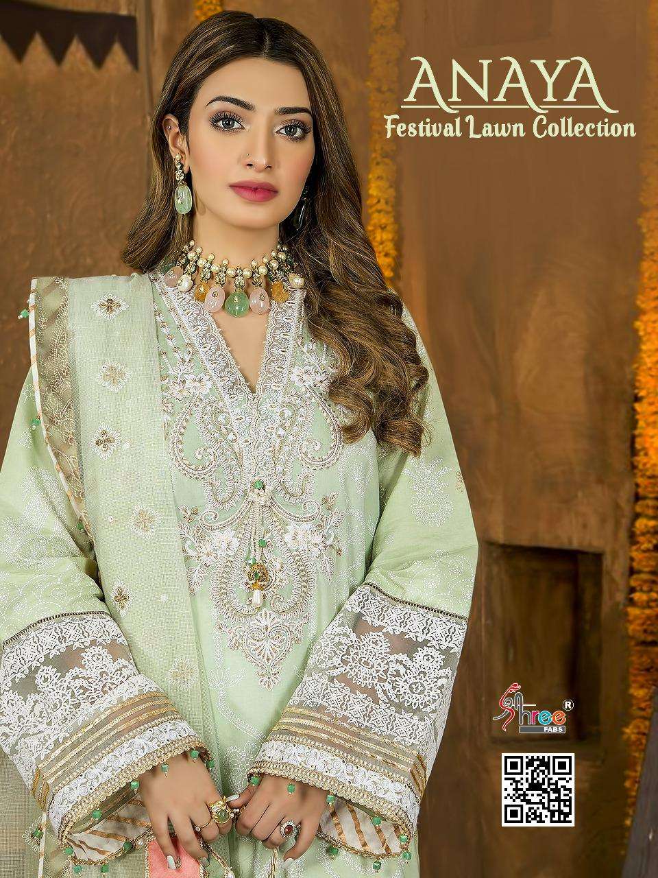 Anaya Festival Lawn By Shree Fabs Pakistani Fancy Suits