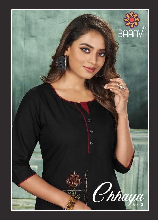 Baanvi Chhaya Vol 3 Cotton Casual Kurtis