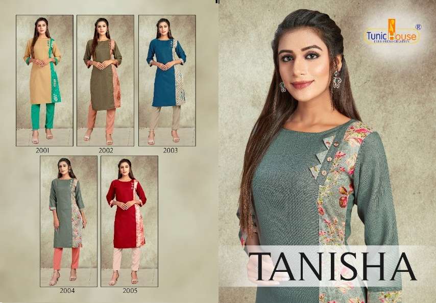 Cotton Slub Printed Kurti Wholesale Supplier Surat