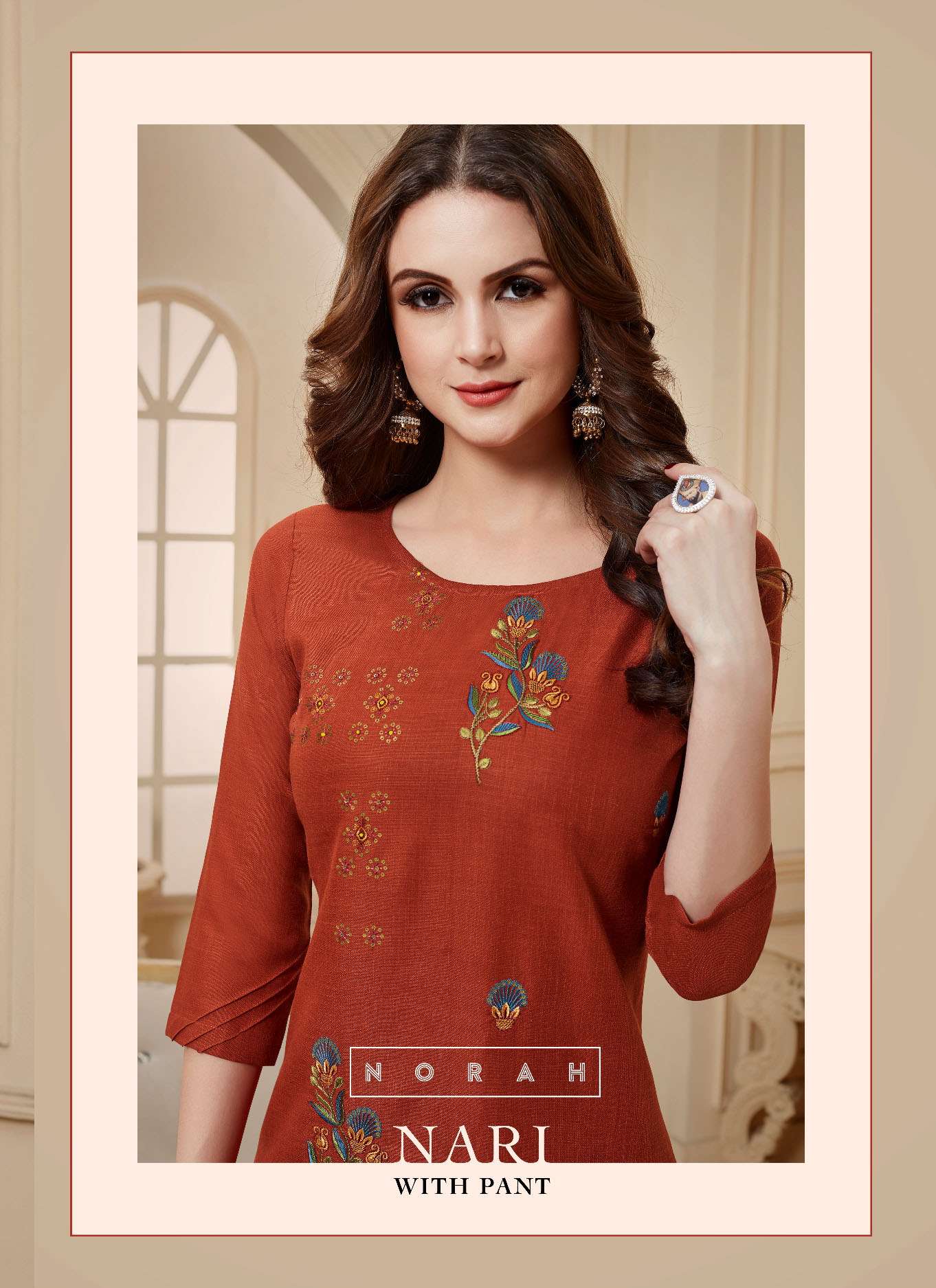 Designer Fancy Top With Pant Surat Kurti Supplier