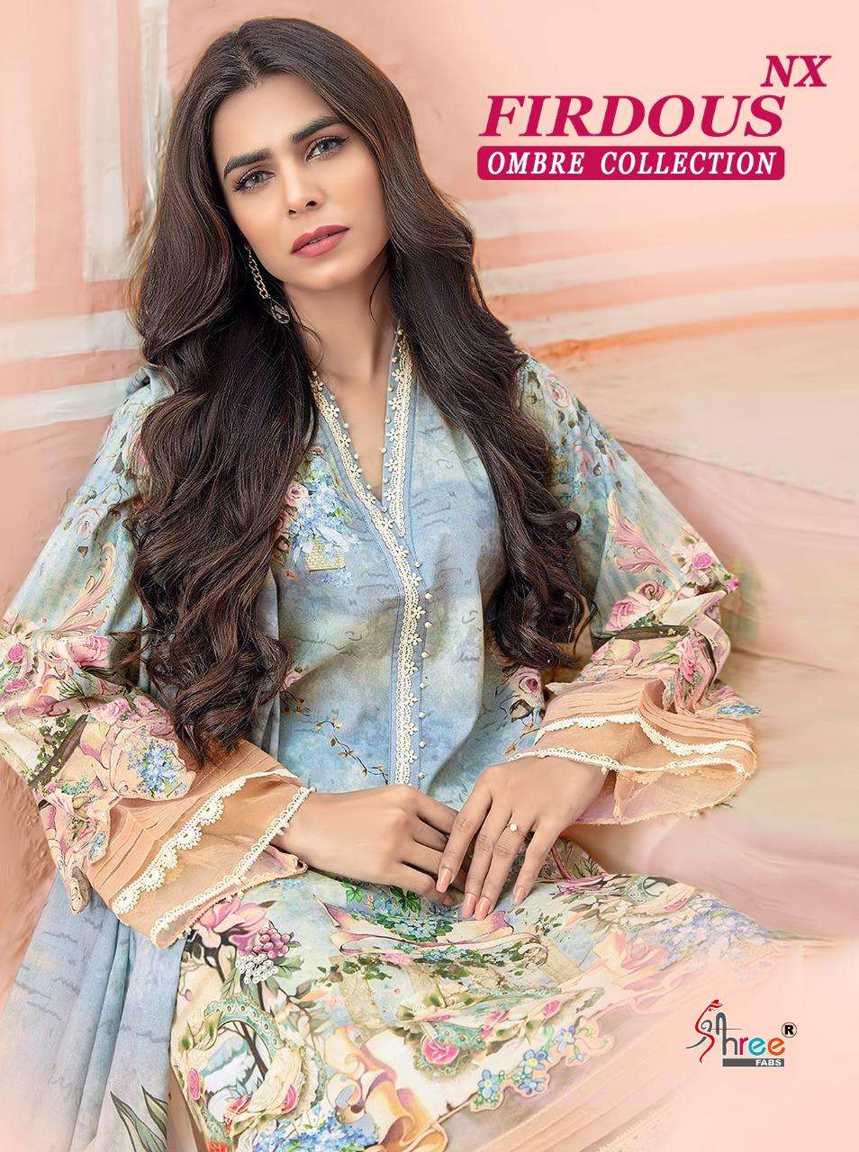 Firdous Ombre Collection Nx By Shree Fabs Pakistani Cotton Dresses Online