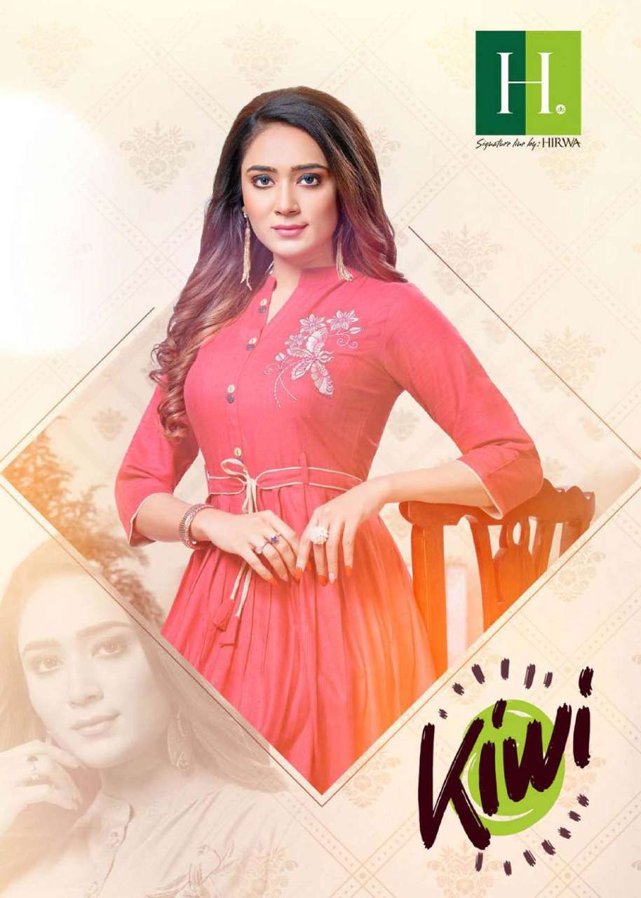 Kiwi By Hirwa Rayon Ethnic Wear Designer Kurtis