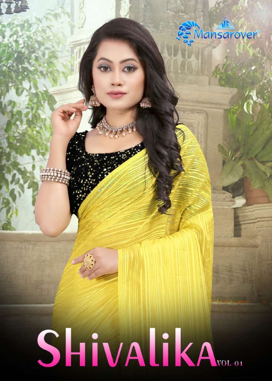 Mansarover Shivalika Weightless Jari Designer Saree