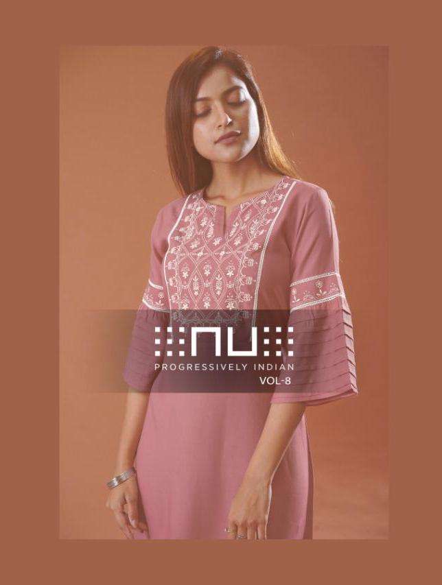 Nu Vol 8 Western Wear Rayon Tunics Collection