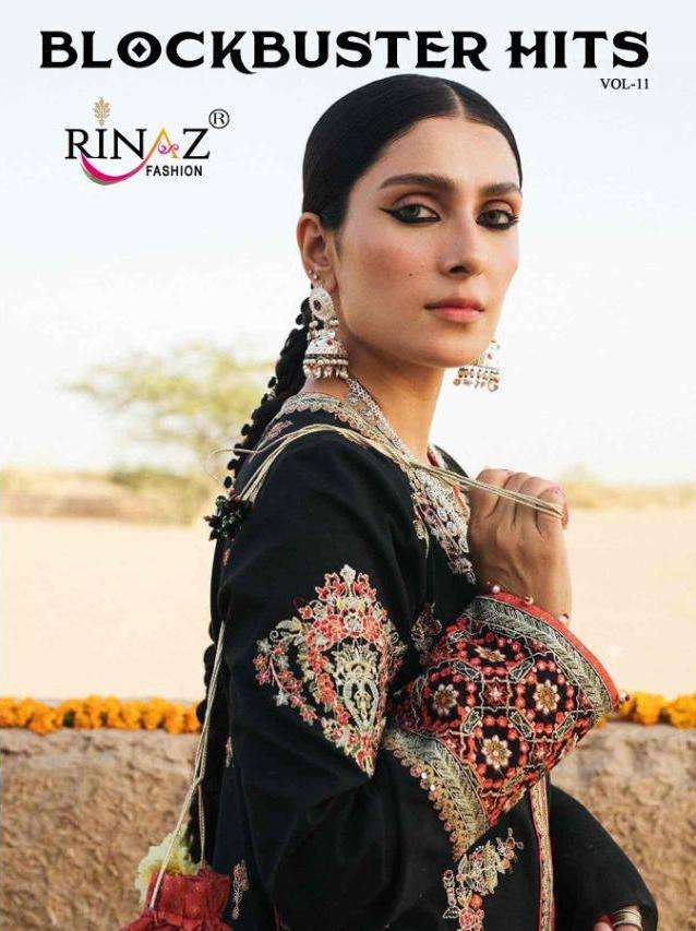 Rinaz Block Buster Vol 11 Georgette Salwar Kameez