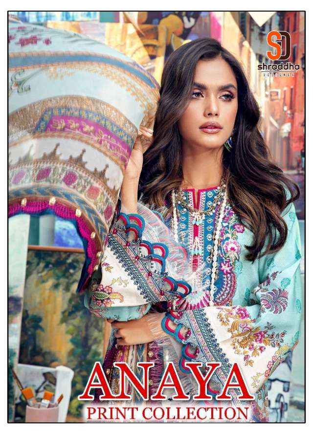 Shraddha Anaya Print Collection Lawn Cotton Pakistani Suits