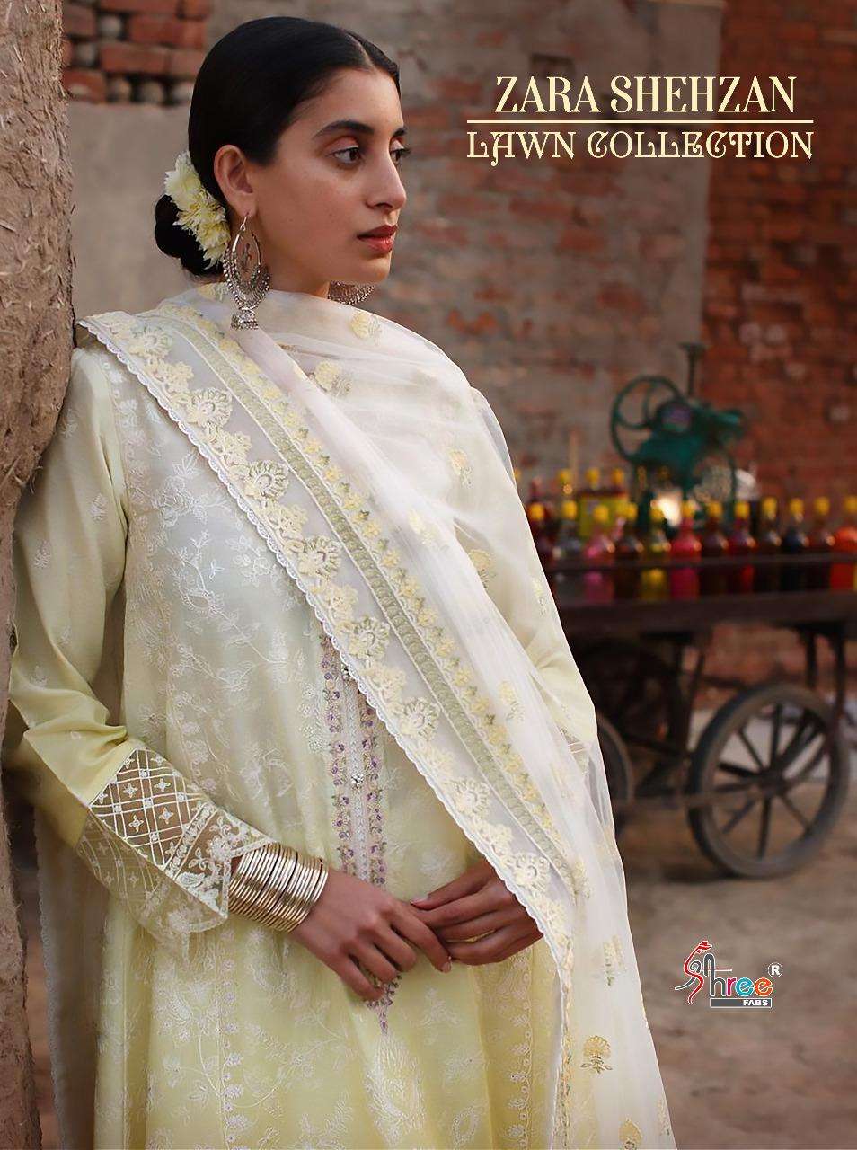 Shree Fabs Zara Shehzan Lawn Pakistani Salwar Kameez