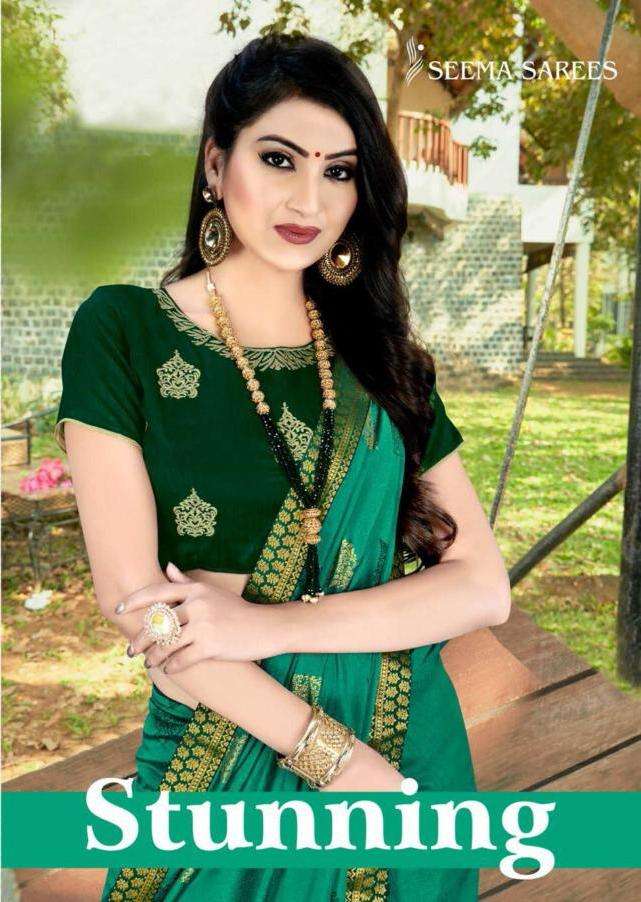 Stunning By Seema Vichitra Silk Fancy Saree